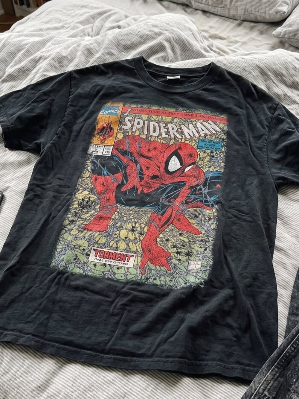 Spider-Man Shirt, Spider-Man T-Shirt, Peter Parker Comic Tee, Vintage Superhero